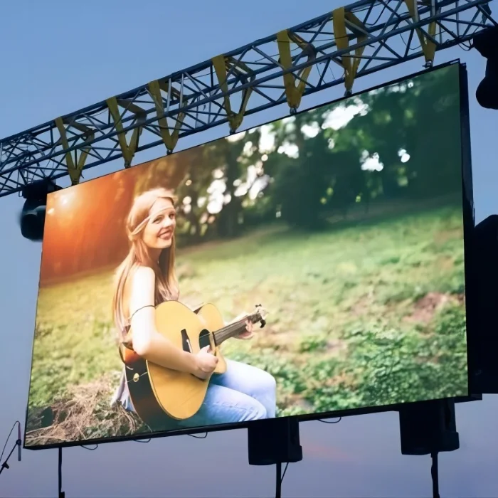 Outdoor LED walls